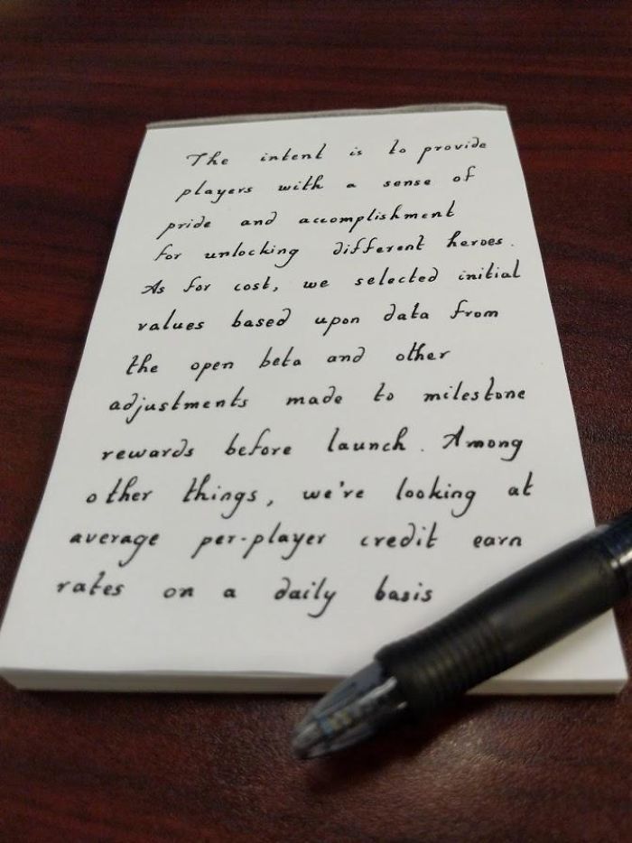 Beautiful Handwriting